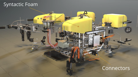 exploded diagram of ROV Hercules